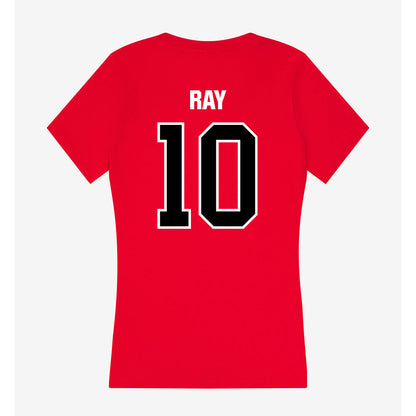 Youngstown State - NCAA Softball : Ayla Ray - Women's V-Neck T-Shirt-1