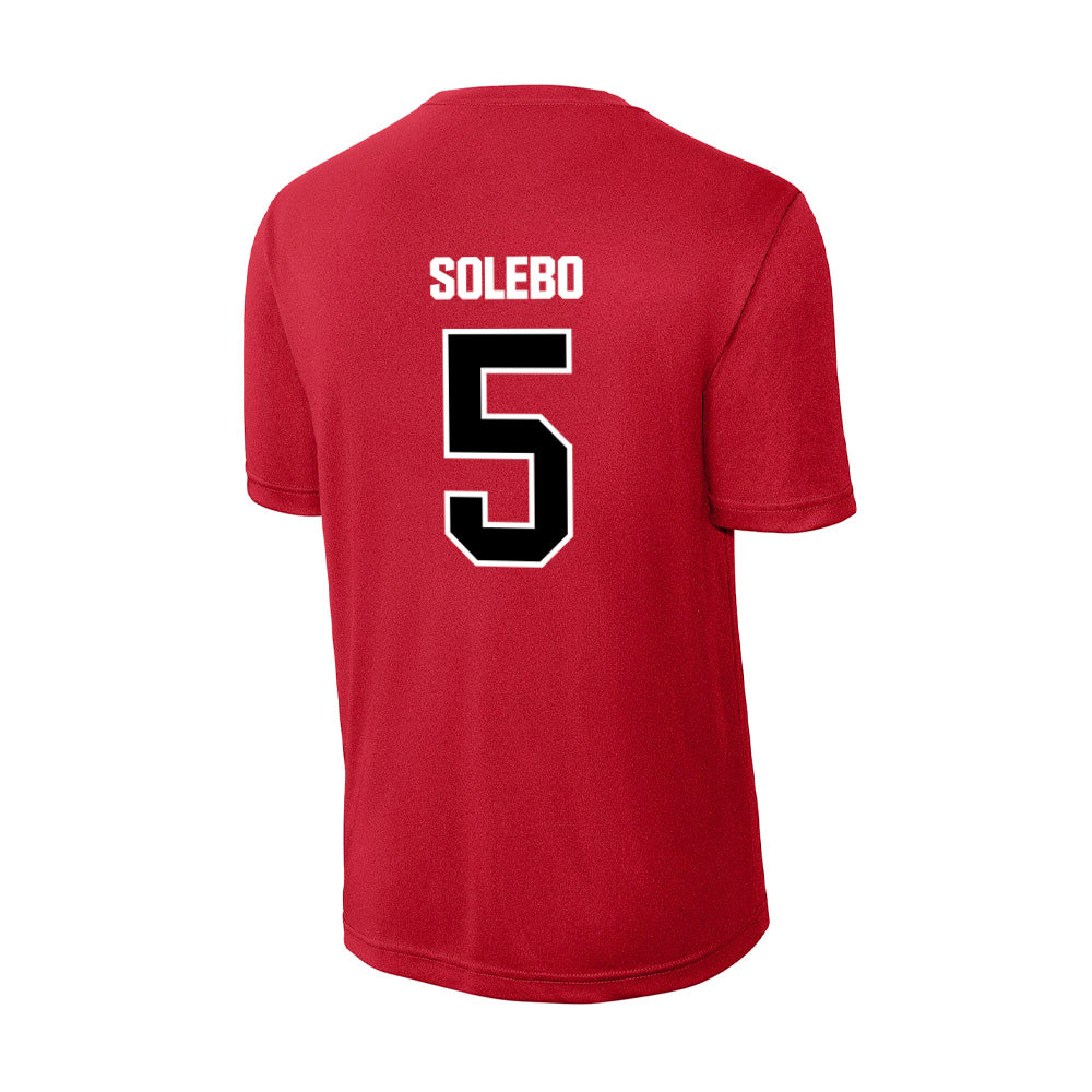 Youngstown State - NCAA Men's Basketball : Shaheed Solebo - Activewear T-Shirt-1