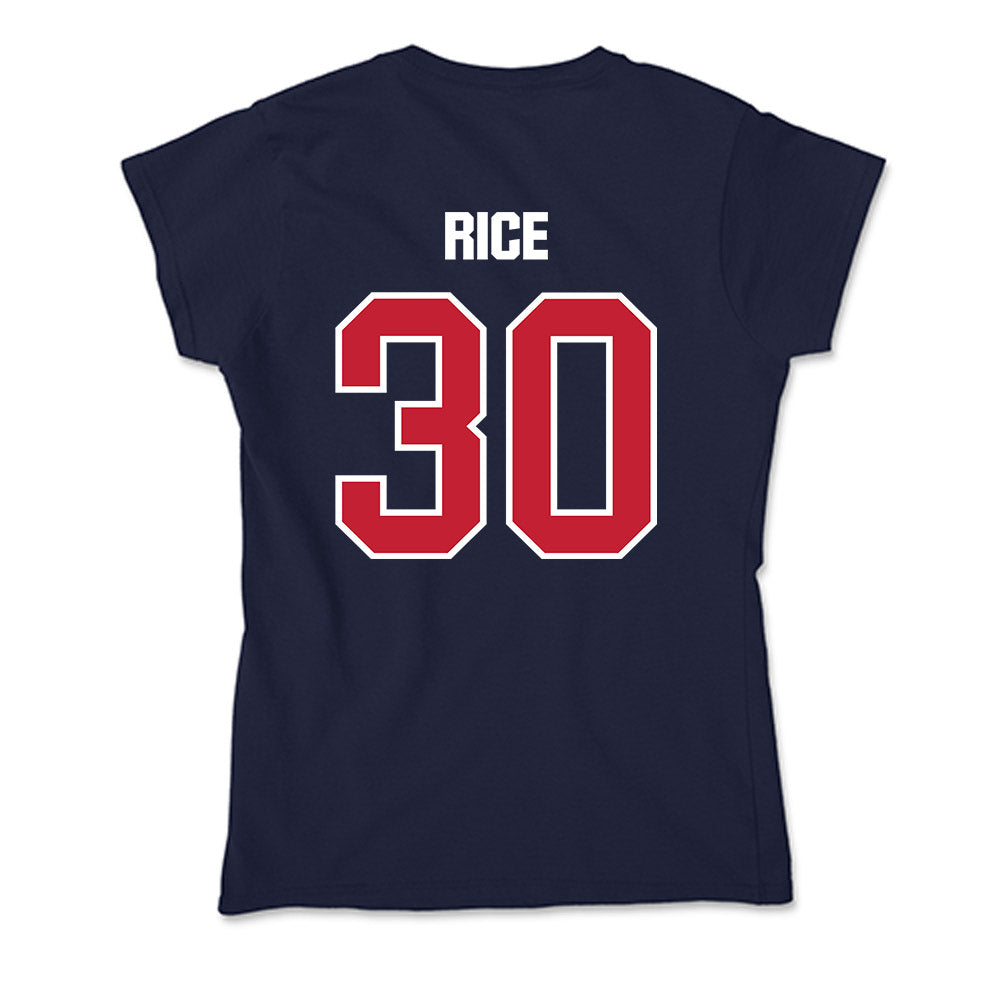 Richmond - NCAA Women's Lacrosse : Megan Rice - Soft Style Women’s T-Shirt-1