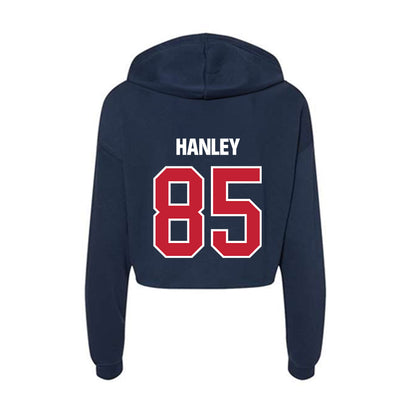 Richmond - NCAA Football : Nick Hanley - Women's Crop Fleece Hoodie-1