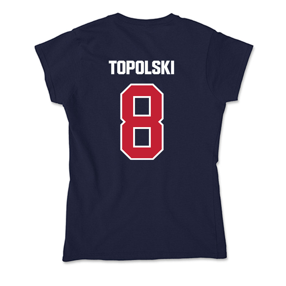 Richmond - NCAA Baseball : Chase Topolski - Soft Style Women’s T-Shirt-1