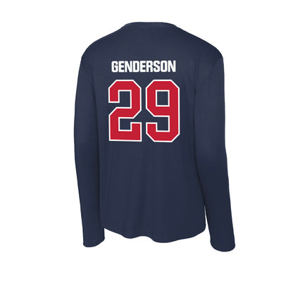 Richmond - NCAA Baseball : Max Genderson - Activewear Long Sleeve T-Shirt-1