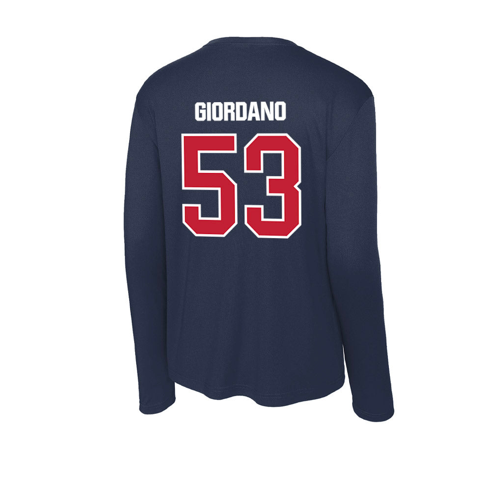 Richmond - NCAA Baseball : Joey Giordano - Activewear Long Sleeve T-Shirt-1