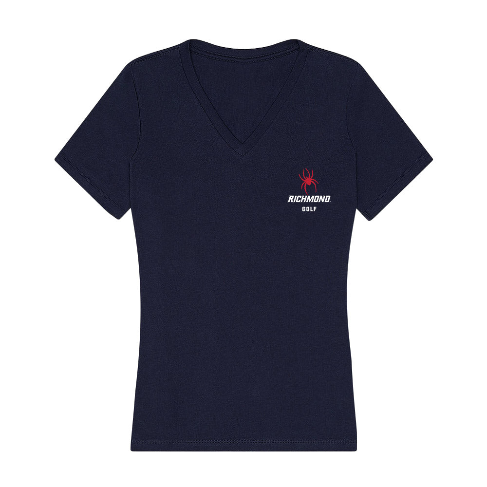 Richmond - NCAA Women's Golf : Katie Magner - Women's V-Neck T-Shirt-0