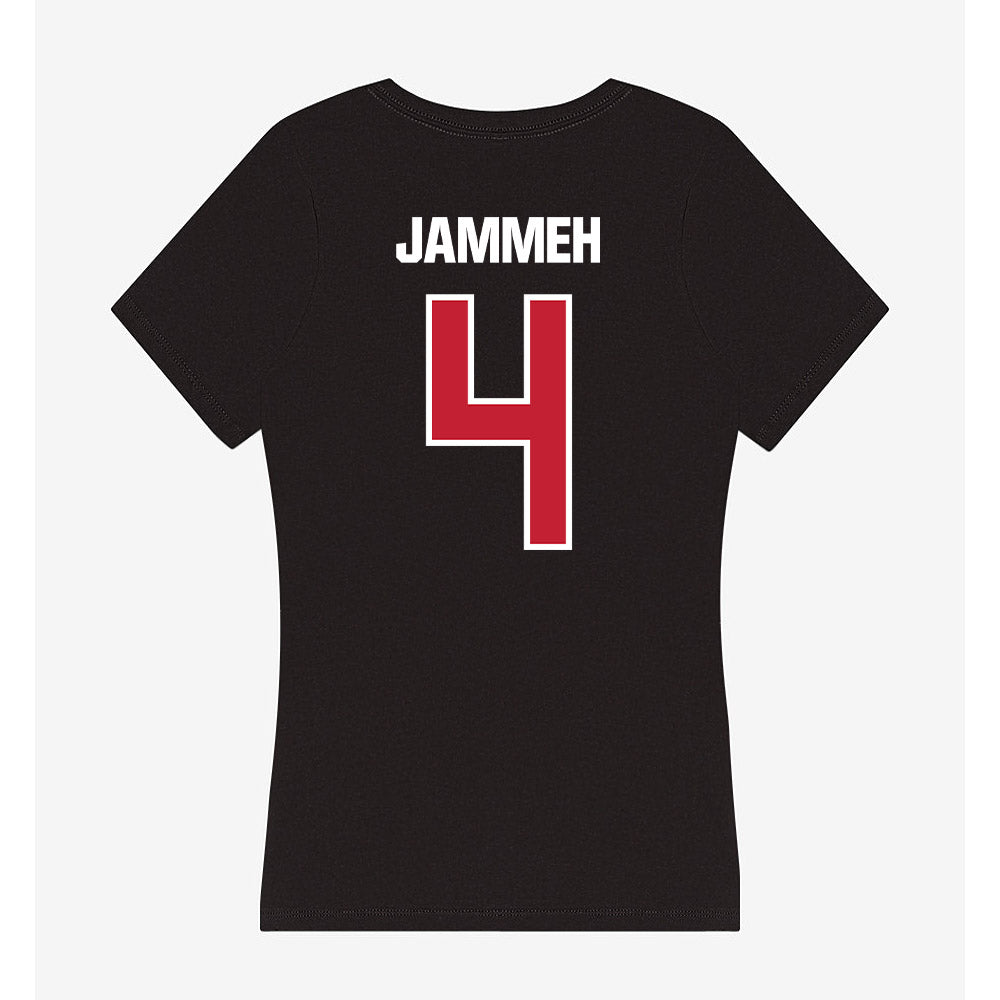 Northern Illinois - NCAA Football : Muhammed Jammeh - Women's V-Neck T-Shirt-1