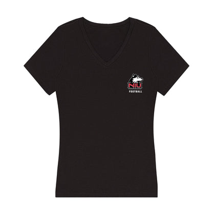 Northern Illinois - NCAA Football : Marc Pretto - Women's V-Neck T-Shirt-0