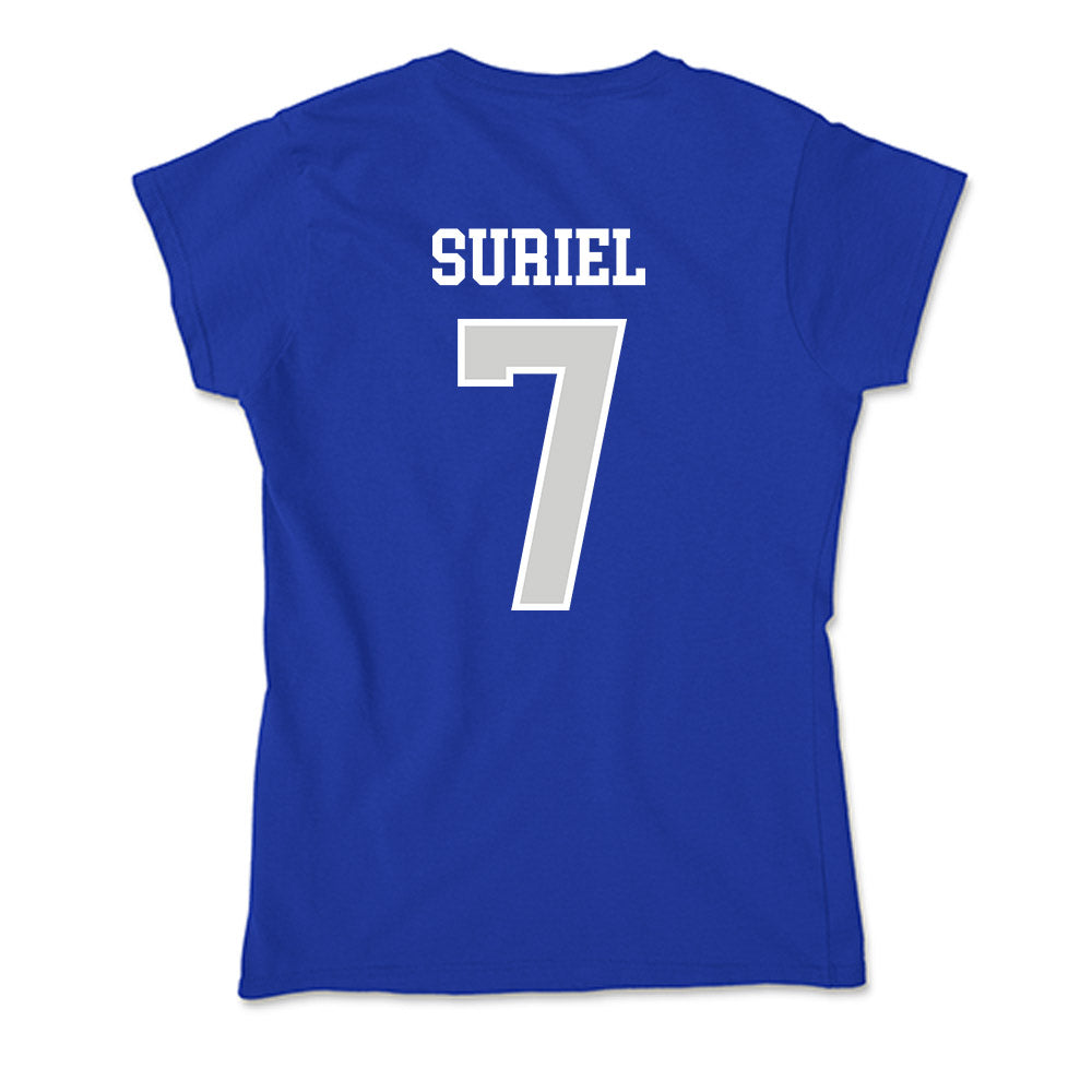 Indiana State - NCAA Baseball : Breyllin Suriel - Soft Style Women’s T-Shirt-1