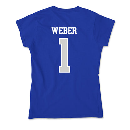 Indiana State - NCAA Women's Volleyball : Sydni Weber - Soft Style Women’s T-Shirt-1