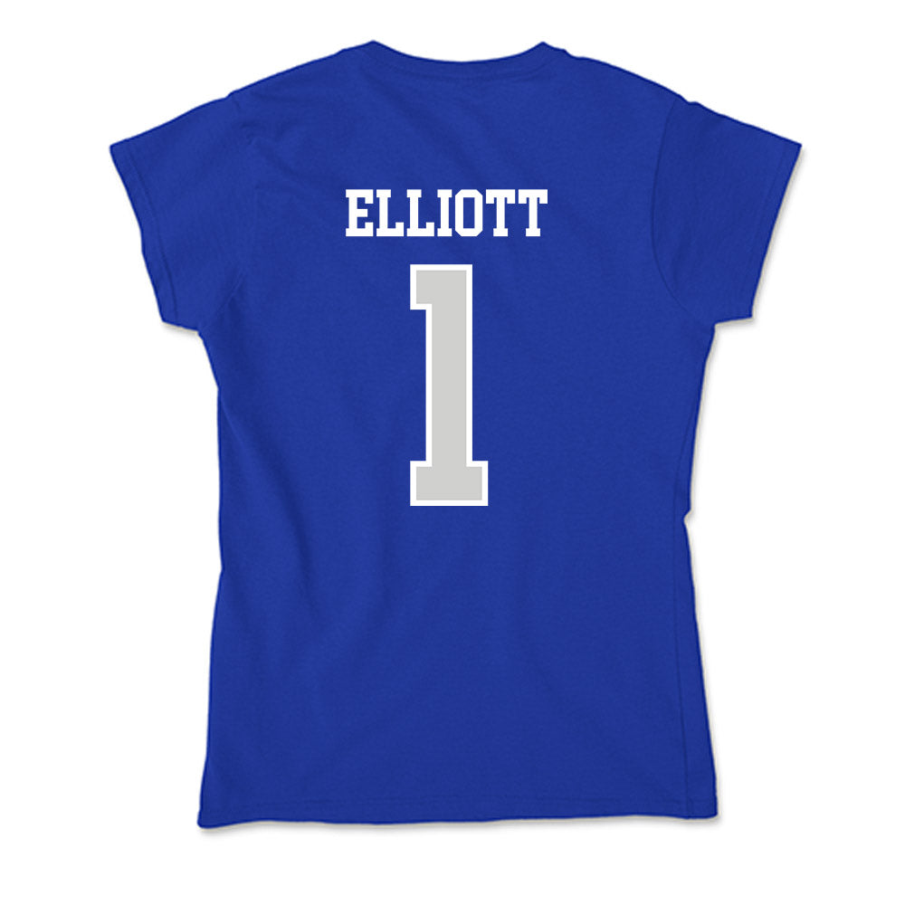 Indiana State - NCAA Women's Soccer : Rosemary Elliott - Soft Style Women’s T-Shirt-1