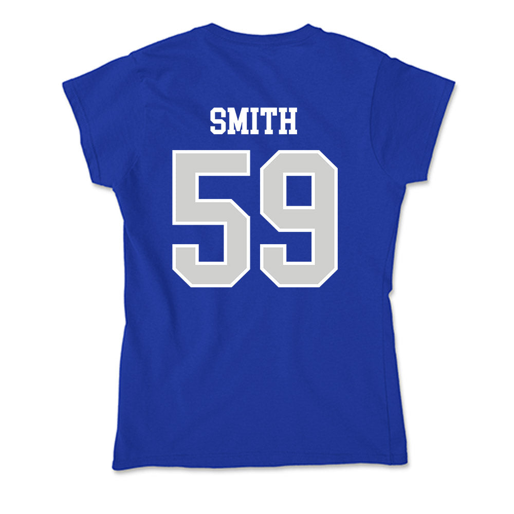 Indiana State - NCAA Football : Isaiah Smith - Soft Style Women’s T-Shirt-1