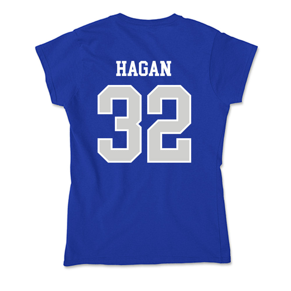 Indiana State - NCAA Football : Gavin Hagan - Soft Style Women’s T-Shirt-1