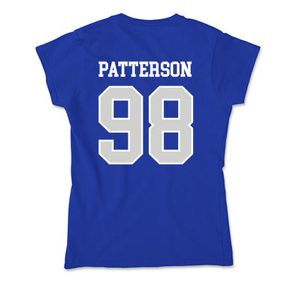 Indiana State - NCAA Football : Bryce Patterson - Soft Style Women’s T-Shirt-1