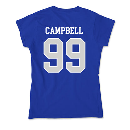 Indiana State - NCAA Football : Sirmaine Campbell - Soft Style Women’s T-Shirt-1