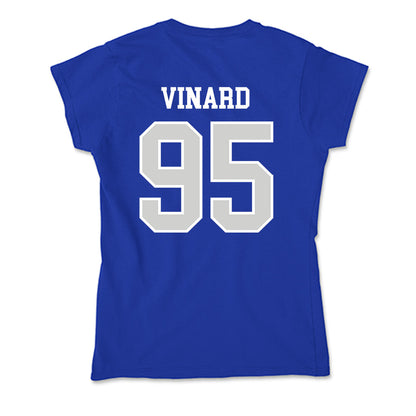 Indiana State - NCAA Football : Rylan Vinard - Soft Style Women’s T-Shirt-1