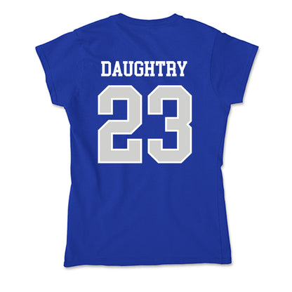 Indiana State - NCAA Men's Basketball : Jaden Daughtry - Soft Style Women’s T-Shirt-1