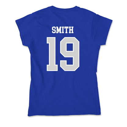 Indiana State - NCAA Football : Zakiese Smith - Soft Style Women’s T-Shirt-1