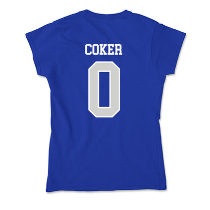 Indiana State - NCAA Football : Elijah Coker - Soft Style Women’s T-Shirt-1