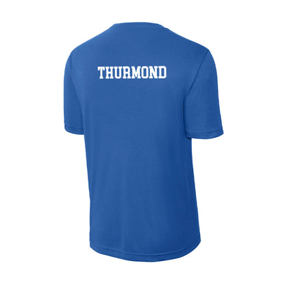 Indiana State - NCAA Men's Track & Field : Devon Thurmond - Activewear T-Shirt-1