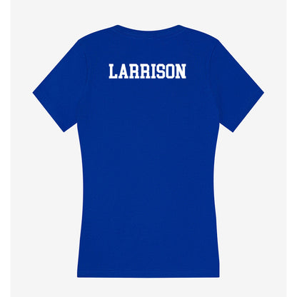 Indiana State - NCAA Men's Track & Field : Will Larrison - Women's V-Neck T-Shirt-1