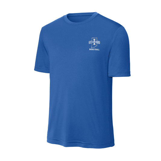 Indiana State - NCAA Men's Basketball : Derek Vorst - Activewear T-Shirt-0