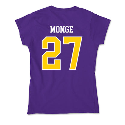 WIU - NCAA Baseball : Isaiah Monge - Soft Style Women’s T-Shirt-1
