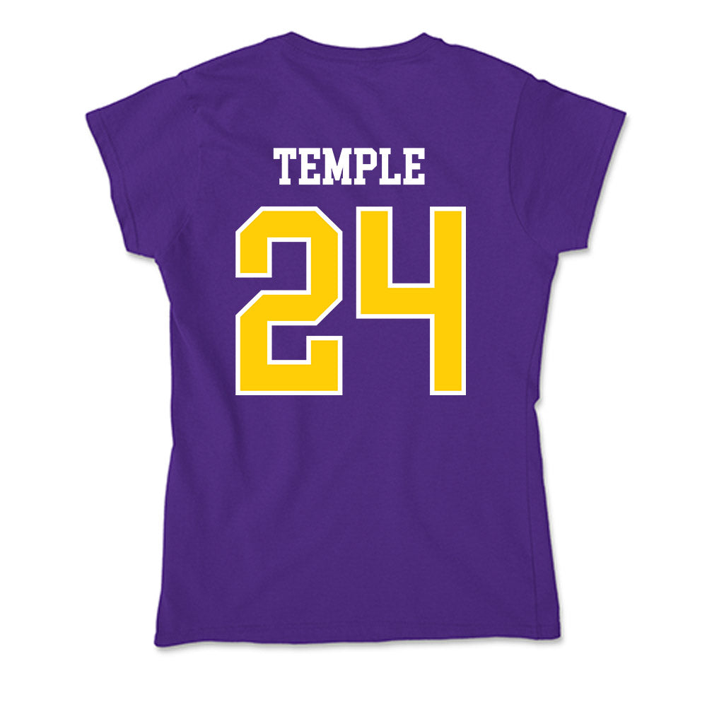 WIU - NCAA Football : Ernest Temple - Soft Style Women’s T-Shirt-1