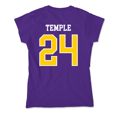 WIU - NCAA Football : Ernest Temple - Soft Style Women’s T-Shirt-1