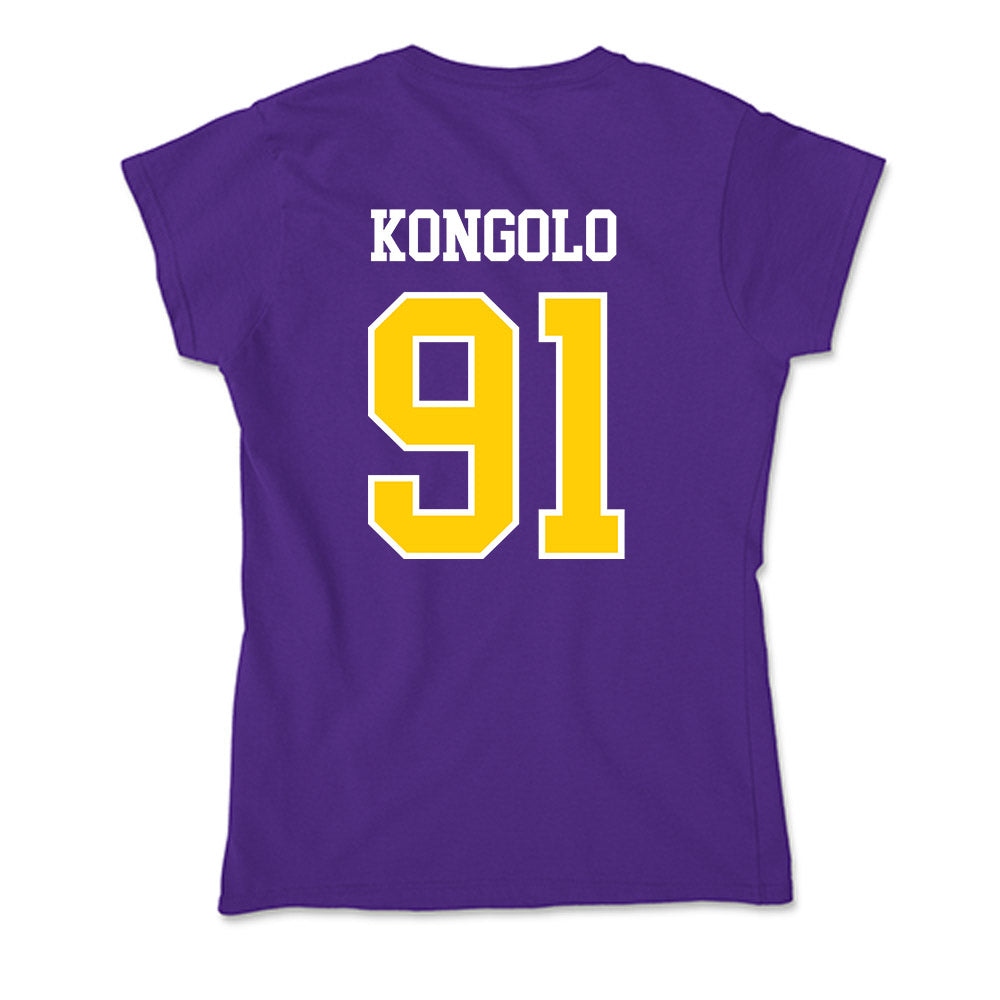 WIU - NCAA Football : Elijah Kongolo - Soft Style Women’s T-Shirt-1