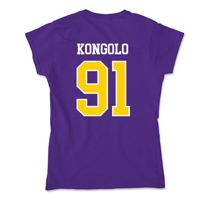 WIU - NCAA Football : Elijah Kongolo - Soft Style Women’s T-Shirt-1