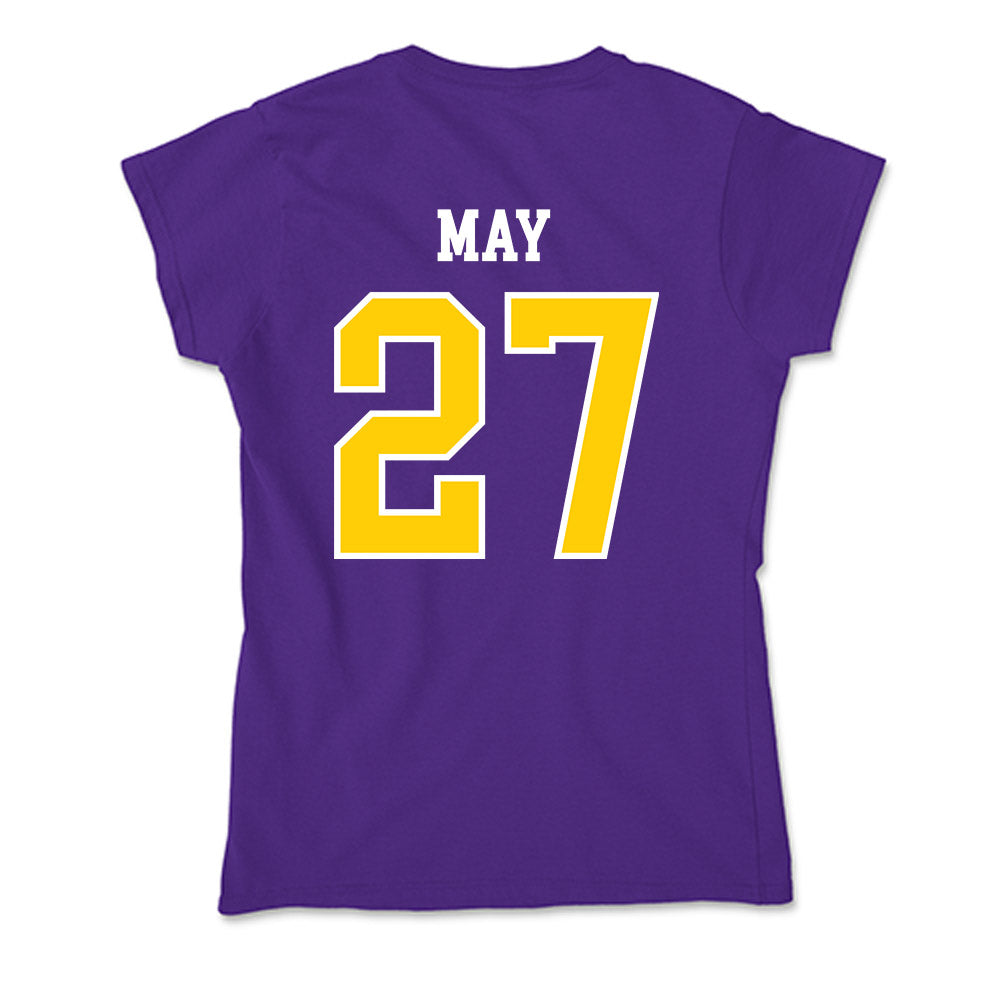 WIU - NCAA Football : Harlon May - Soft Style Women’s T-Shirt-1