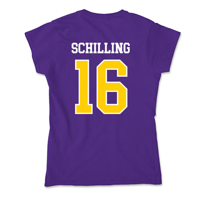 WIU - NCAA Women's Soccer : Abigail Schilling - Soft Style Women’s T-Shirt-1