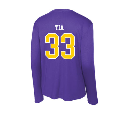 WIU - NCAA Football : Malini Tia - Activewear Long Sleeve T-Shirt-1