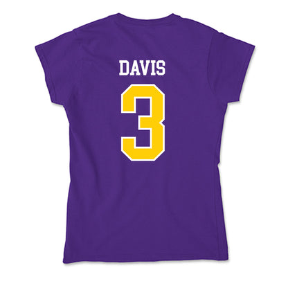 WIU - NCAA Football : Demari Davis - Soft Style Women’s T-Shirt-1