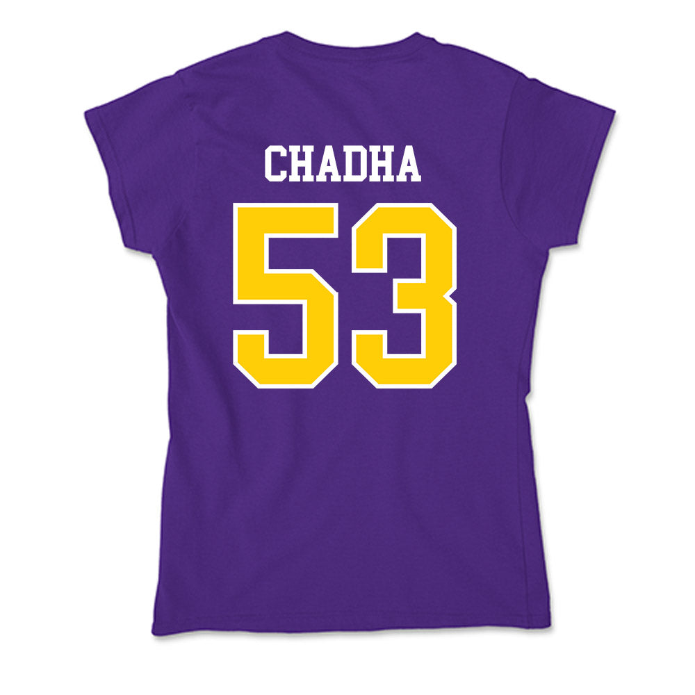 WIU - NCAA Football : Antonio Chadha - Soft Style Women’s T-Shirt-1
