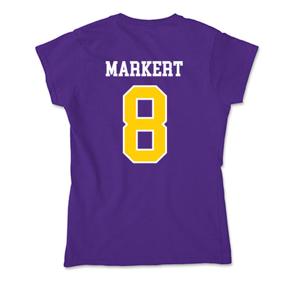 WIU - NCAA Women's Volleyball : Ashlee Markert - Soft Style Women’s T-Shirt-1