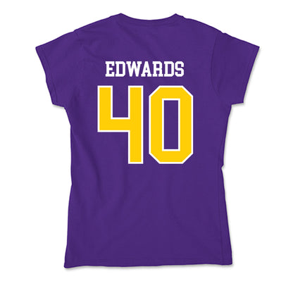 WIU - NCAA Football : Joe Edwards - Soft Style Women’s T-Shirt-1