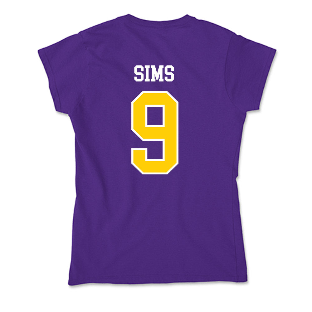 WIU - NCAA Baseball : Cole Sims - Soft Style Women’s T-Shirt-1
