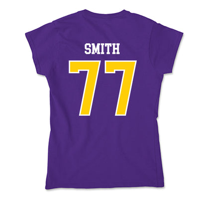 WIU - NCAA Football : Cole Smith - Soft Style Women’s T-Shirt-1