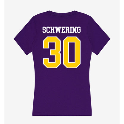 WIU - NCAA Men's Soccer : Jack Schwering - Women's V-Neck T-Shirt-1