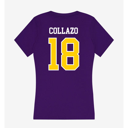 WIU - NCAA Baseball : Ricky Collazo - Women's V-Neck T-Shirt-1