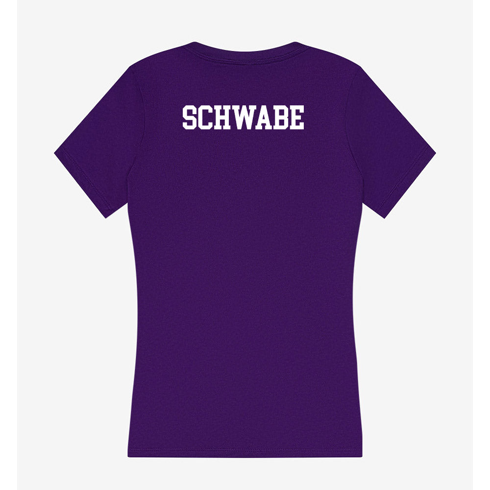 WIU - NCAA Men's Golf : Maverick Schwabe - Women's V-Neck T-Shirt-1