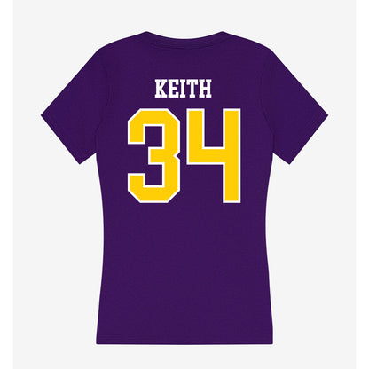 WIU - NCAA Football : Donpaul Keith - Women's V-Neck T-Shirt-1