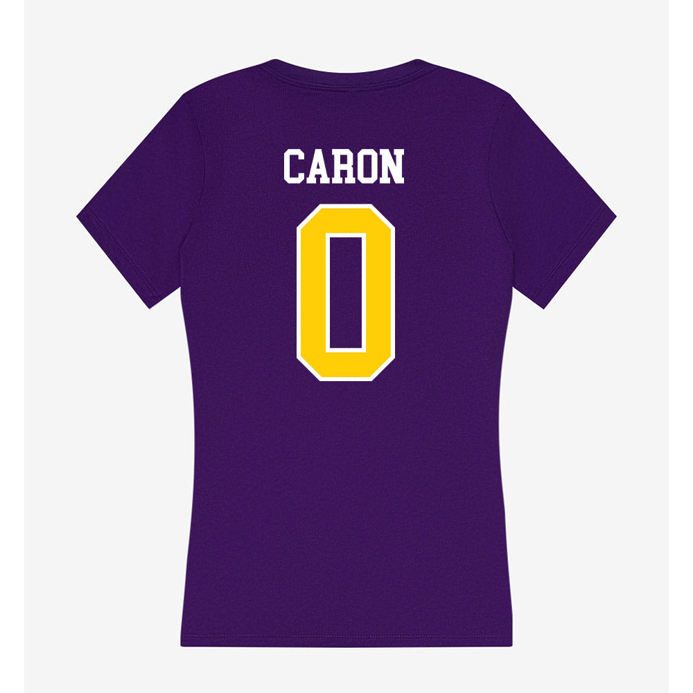 WIU - NCAA Women's Soccer : Mahe-Lee Caron - Women's V-Neck T-Shirt-1