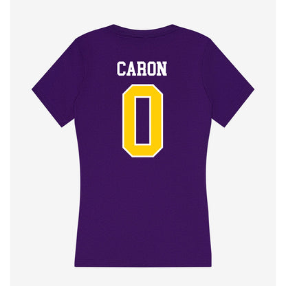 WIU - NCAA Women's Soccer : Mahe-Lee Caron - Women's V-Neck T-Shirt-1