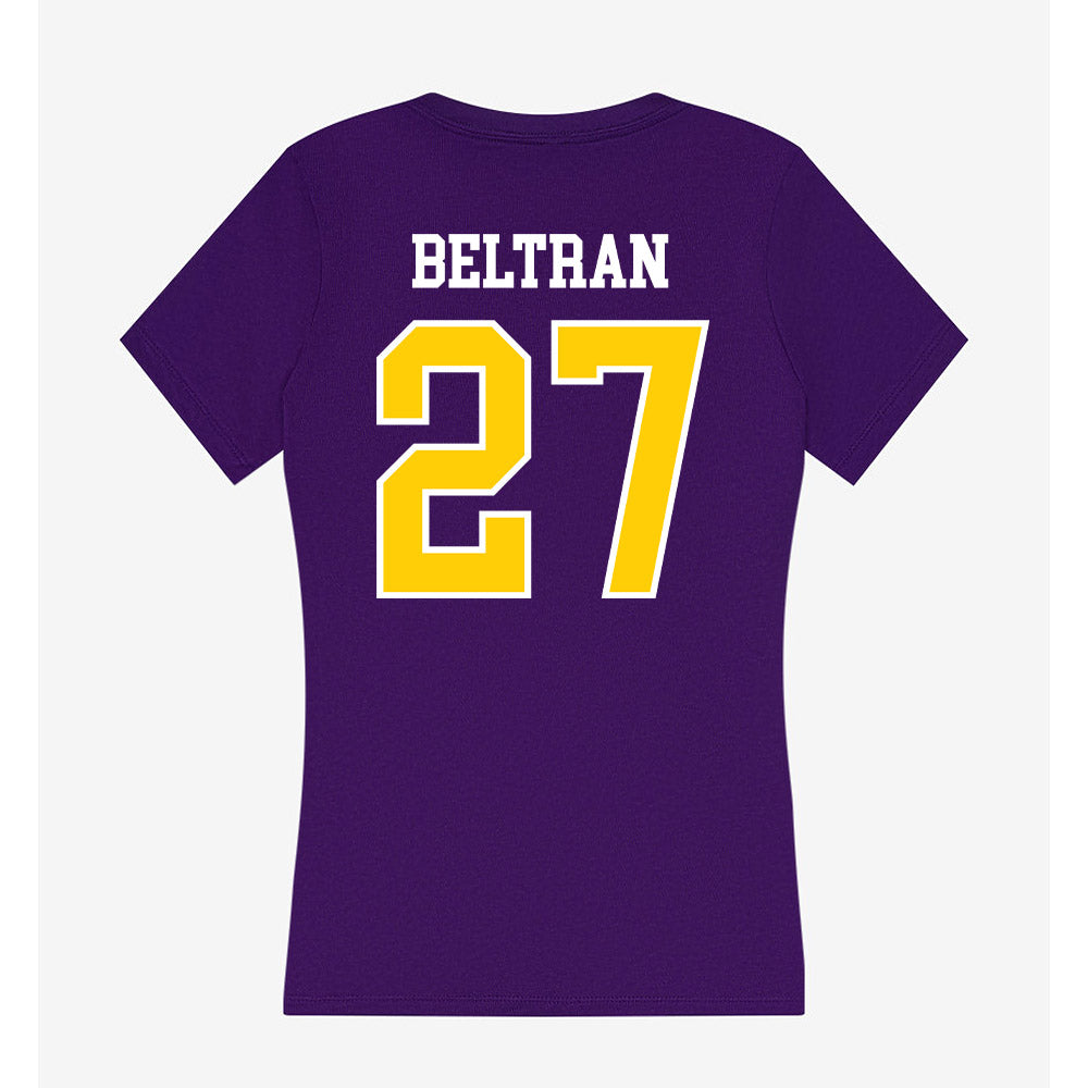 WIU - NCAA Men's Soccer : Alexis Beltran - Women's V-Neck T-Shirt-1