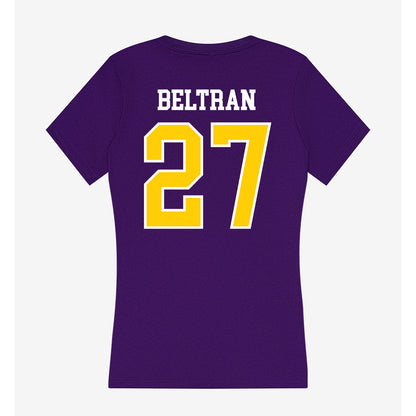 WIU - NCAA Men's Soccer : Alexis Beltran - Women's V-Neck T-Shirt-1