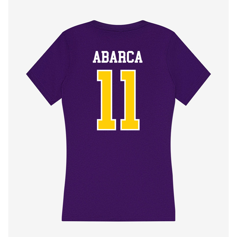 WIU - NCAA Men's Soccer : Henrry Abarca - Women's V-Neck T-Shirt-1