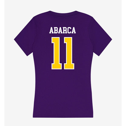 WIU - NCAA Men's Soccer : Henrry Abarca - Women's V-Neck T-Shirt-1