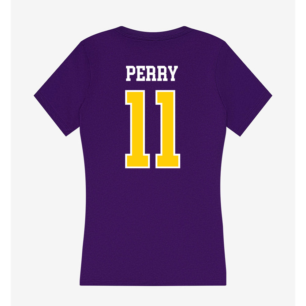 WIU - NCAA Football : Matthew Perry - Women's V-Neck T-Shirt-1
