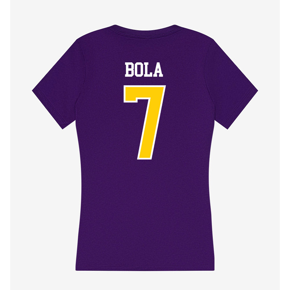 WIU - NCAA Football : Mayo Bola - Women's V-Neck T-Shirt-1
